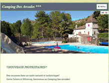 Tablet Screenshot of des-arcades.com